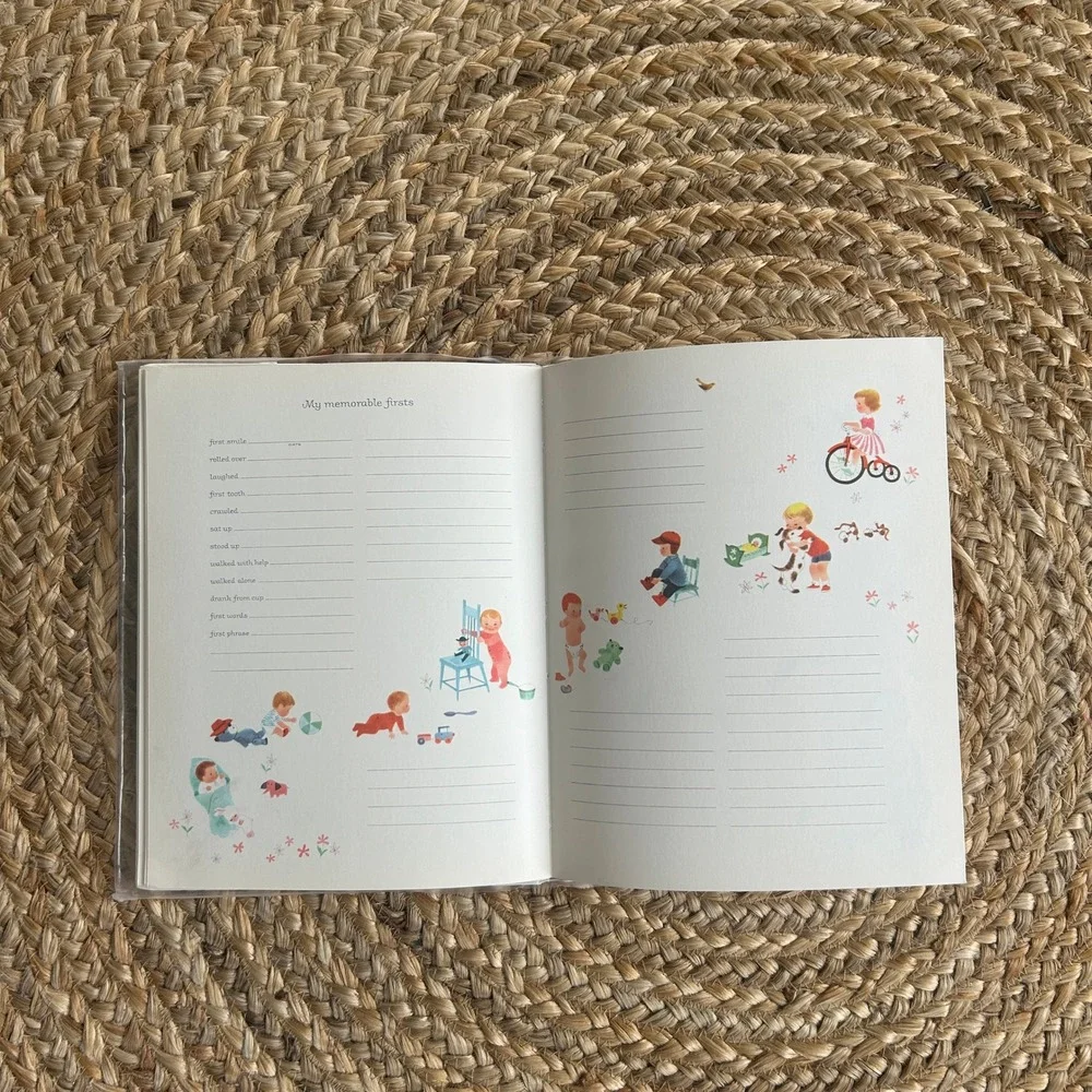 Vintage Baby Book‎ Stepping Stones to Seven